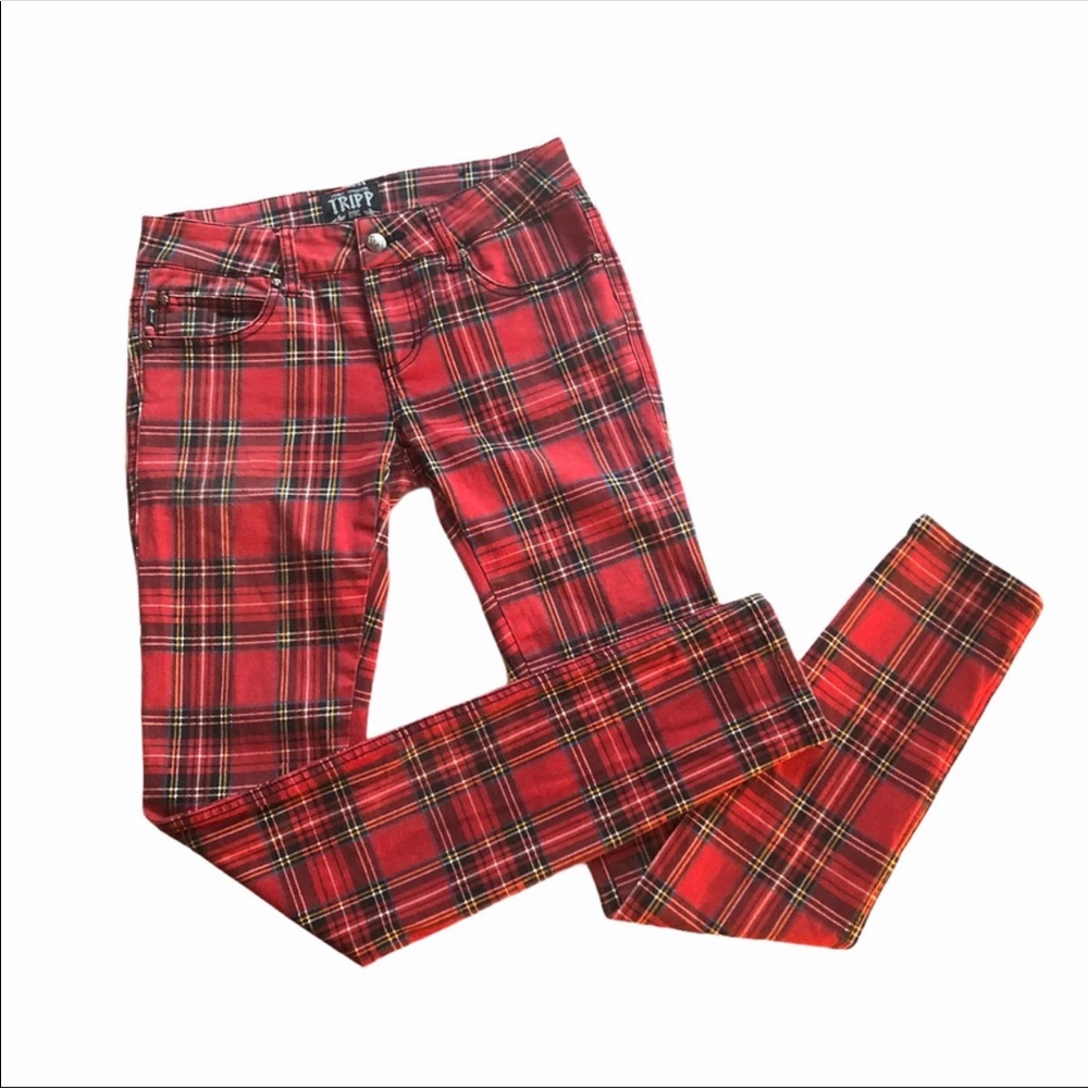 Tripp NYC plaid pants ❤️🖤